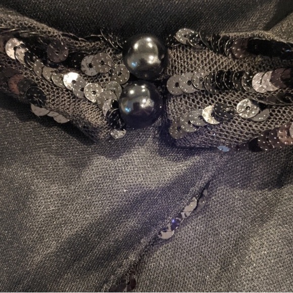 TIGER MIST Dress Portia Halter Blk Sequin NYE Dress - Picture 5 of 10